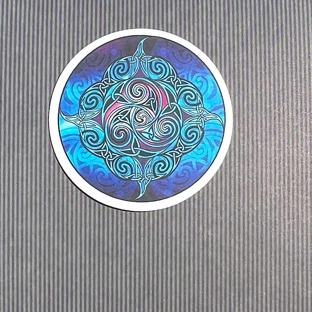 Mystic Tribal Celtic Magic Old Norse God Witchy  Art Single…